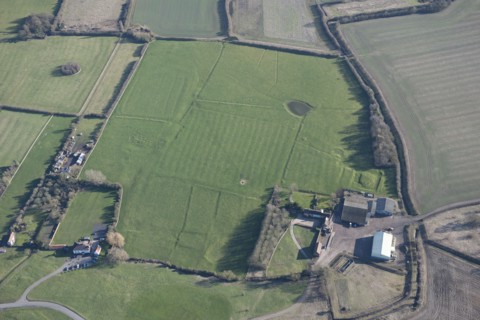 Romano-British villa and associated medieval earthworks, Car Colston, Nottinhghamshire, 2015. Creator: Historic England.