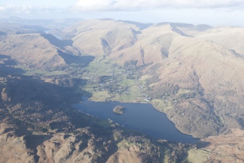 Grasmere, Helm Crag, Seat Sandal and Fairfield, Cumbria, 2019. Creator: Historic England.