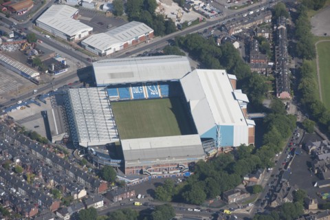 Hillsborough Stadium, home of Sheffield Wednesday Football Club, Sheffield, 2015. Creator: Historic England.