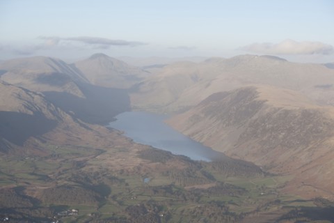 Wast Water, Kirk Fell and Scafell, Cumbria, 2015. Creator: Historic England.