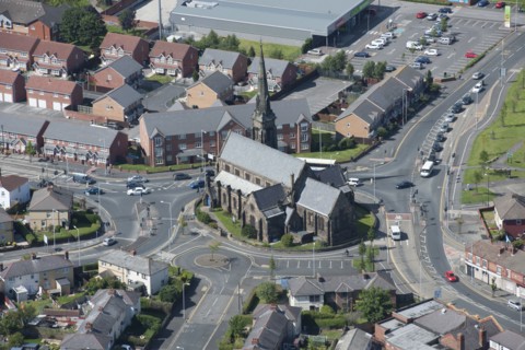 St James' Church, Birkenhead, Wirral, 2015. Creator: Historic England.
