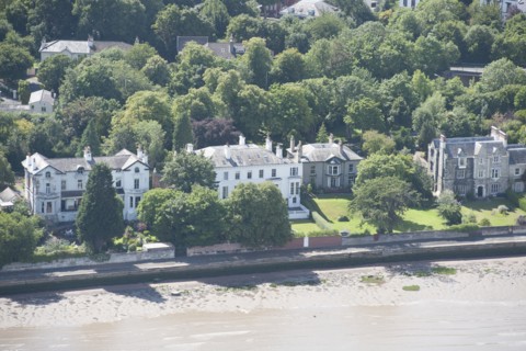 Houses in Rock Park Conservation Area along the River Mersey, Rock Park, Wirral, 2015. Creator: Historic England.