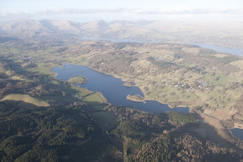 Esthwaite Water, Cumbria, 2015. Creator: Historic England.