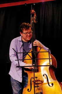 Conor Chaplin, Ari Hoenig Trio, Verdict Jazz Club, Brghton, East Sussex, 6th Oct. 2021. Creator: Brian O'Connor.
