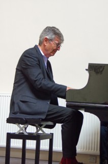 Darius Brubeck, Darius Brubeck Quartet, NJA Fundraiser, Loughton Methodist Church, Essex, Sep 2021. Creator: Brian O'Connor.