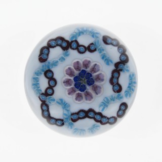 Paperweight, Clichy, 19th century. Creator: Clichy Glassworks.