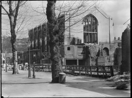 Inner Temple Hall, Temple, City of London, Greater London Authority, 1940-1945. Creator: Charles William  Prickett.