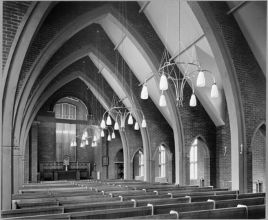 The Immaculate Heart of Mary Roman Catholic Church, Springwell Road, Sunderland, 1950-1955. Creator: Phillipson and Son.