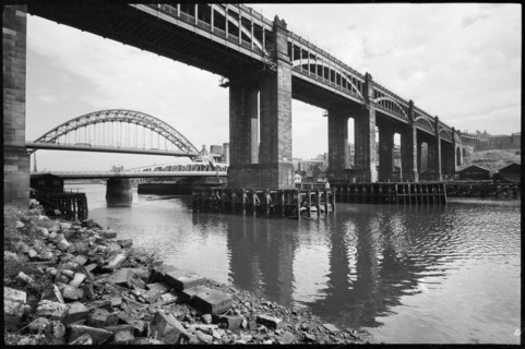 High Level Bridge, Newcastle Upon Tyne, c1955-c1980. Creator: Ursula Clark.