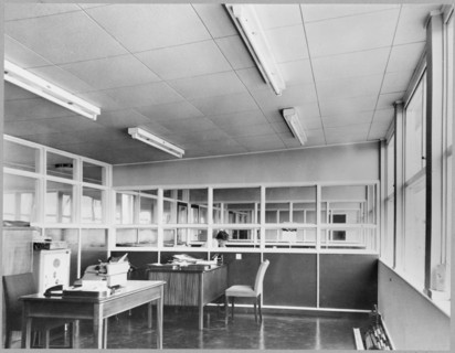 Office space, Chester-le-Street, County Durham, 1956-1969. Creator: Phillipson and Son.