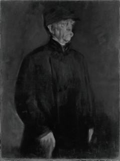 Prince Otto von Bismarck, 1896. Creator: Franz von Lenbach.