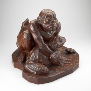 Le Grenouillard (Frog-Man), 1892. Creator: Jean-Joseph Carriès.