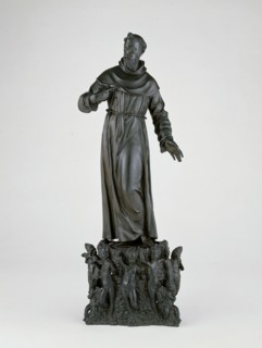 Saint Francis of Assisi; Base with Putti, 1600/20. Creator: Nicolò Roccatagliata.