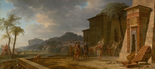 Alexander at the Tomb of Cyrus the Great, 1796. Creator: Pierre Henri de Valenciennes.