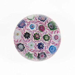 Paperweight, Clichy, 19th century. Creator: Clichy Glassworks.