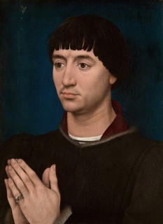 Portrait of Jean Gros, 1460/64. Creators: Workshop of Rogier van der Weyden, Rogier Van der Weyden.