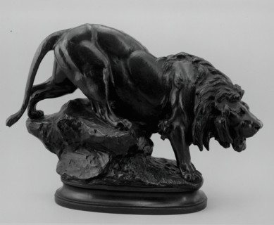 Lion, c. 1880. Creator: Rosa Bonheur.