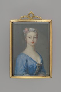 Portrait of Countess Grafin von Furstenberg, c.1740. Creator: Rosalba Giovanna Carriera.