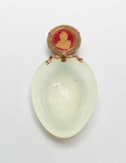 Miniature Kovsh, Moscow, c. 1900. Creator: Fabergé Workshop.