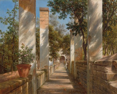 Pergola with Oranges, c. 1834. Creator: Thomas Fearnley.