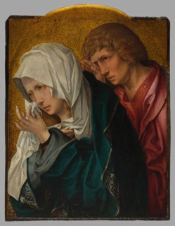 The Virgin and Saint John the Evangelist, c. 1520. Creators: Workshop of Jacob Cornelisz. van Oostsanen, Master of the Berlin Sketchbook.