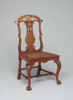 Chair, c. 1735. Creator: Giles Grendey.