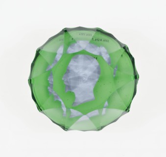 Paperweight, Lunéville, c. 1846-55. Creator: Baccarat Glasshouse.