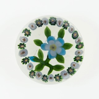 Paperweight, Lunéville, c. 1848-55. Creator: Baccarat Glasshouse.