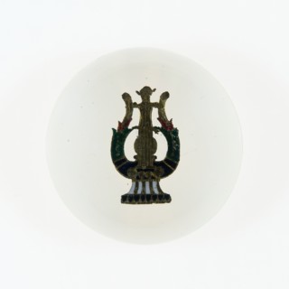 Paperweight, Lunéville, c. 1846-55. Creator: Baccarat Glasshouse.