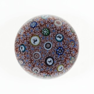 Paperweight, Lunéville, 1848. Creator: Baccarat Glasshouse.
