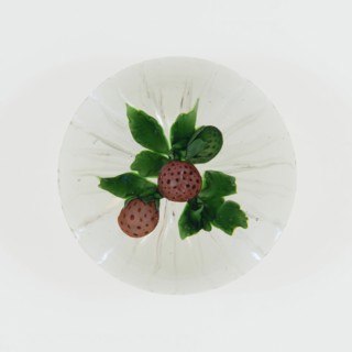 Paperweight, Lunéville, c. 1848-55. Creator: Baccarat Glasshouse.