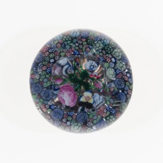 Paperweight, Lunéville, c. 1846-55. Creator: Baccarat Glasshouse.