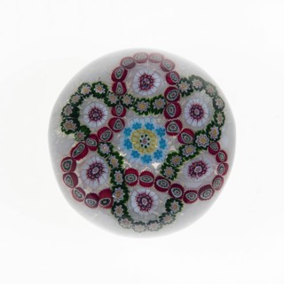 Paperweight, Lunéville, c. 1846-55. Creator: Baccarat Glasshouse.