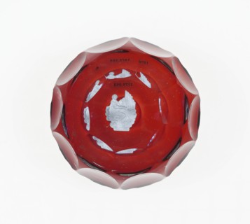 Paperweight, Lunéville, c. 1846-55. Creator: Baccarat Glasshouse.