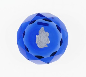 Paperweight, Baccarat, c. 1846-55. Creator: Baccarat Glasshouse.