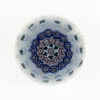 Paperweight, Lunéville, c. 1846-55. Creator: Baccarat Glasshouse.