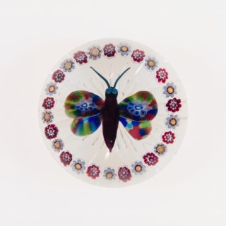 Paperweight, Lunéville, c. 1846-55. Creator: Baccarat Glasshouse.