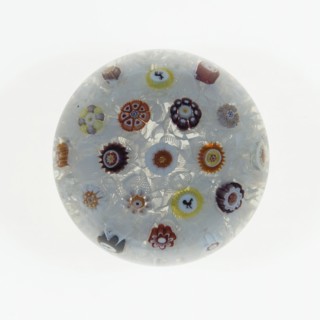 Paperweight, Lunéville, c. 1846-55. Creator: Baccarat Glasshouse.