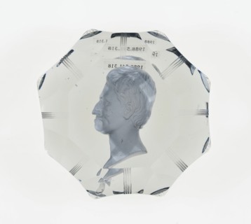 Paperweight, Baccarat, Mid 19th century. Creator: Baccarat Glasshouse.