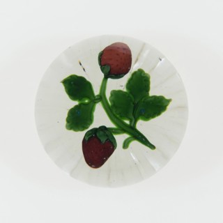 Paperweight, Baccarat, c. 1845-60. Creator: Baccarat Glasshouse.