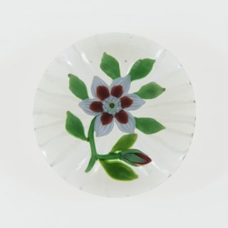 Paperweight, Baccarat, c. 1845-60. Creator: Baccarat Glasshouse.
