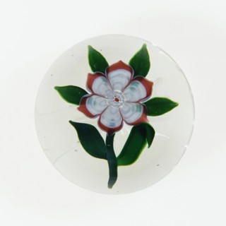 Paperweight, Baccarat, c. 1845-60. Creator: Baccarat Glasshouse.