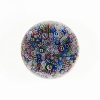 Paperweight, France, c. 1845/60. Creator: Baccarat Glasshouse.