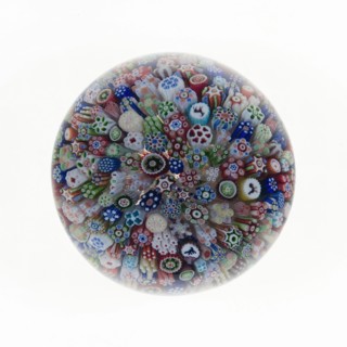 Paperweight, France, c. 1845/60. Creator: Baccarat Glasshouse.
