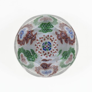 Paperweight, Baccarat, c. 1845-60. Creator: Baccarat Glasshouse.