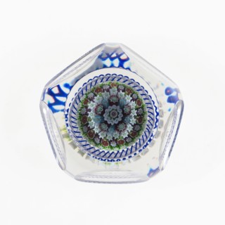 Paperweight, Baccarat, c. 1845-60. Creator: Baccarat Glasshouse.