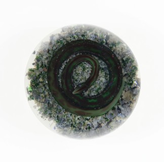 Paperweight, Baccarat, c. 1845-60. Creator: Baccarat Glasshouse.