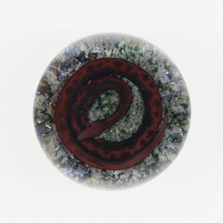 Paperweight, Baccarat, c. 1845-60. Creator: Baccarat Glasshouse.