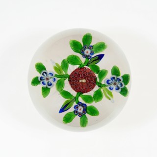 Paperweight, France, 19th century. Creator: Baccarat Glasshouse.