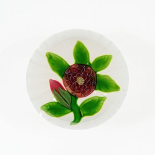 Paperweight, France, 19th century. Creator: Baccarat Glasshouse.